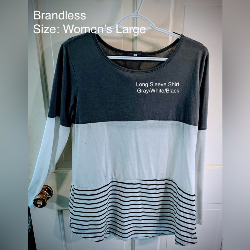 Long Sleeve Striped Shirt